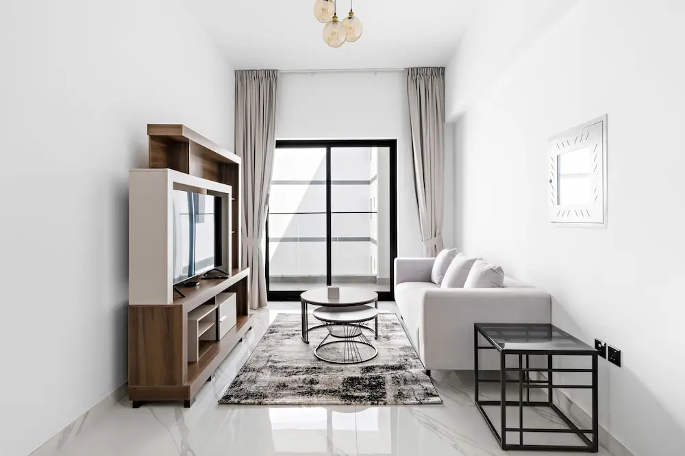 Дубай: Modern 1-bedroom Apart With Pool gym and Hammam