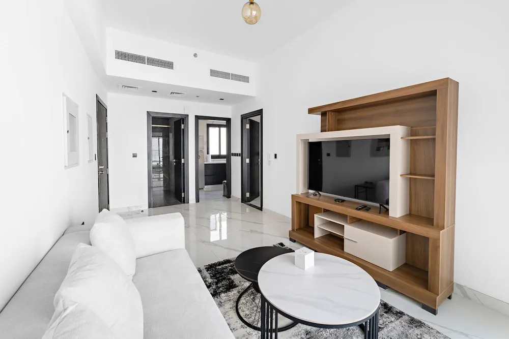 Дубай: Modern 1-bedroom Apart With Pool gym and Hammam
