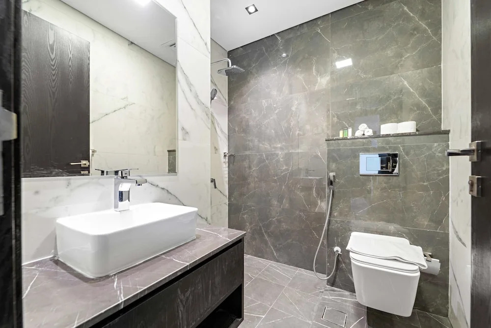 Дубай: Modern 1-bedroom Apart With Pool gym and Hammam
