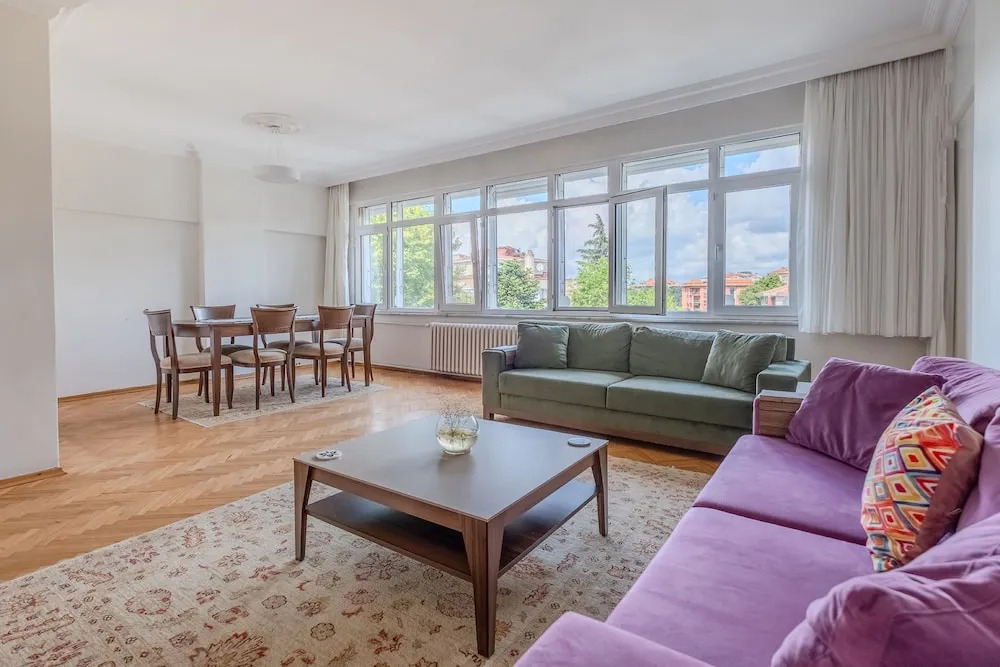 Стамбул: Flat With Balcony 4 min to Akmerkez Mall in Etiler