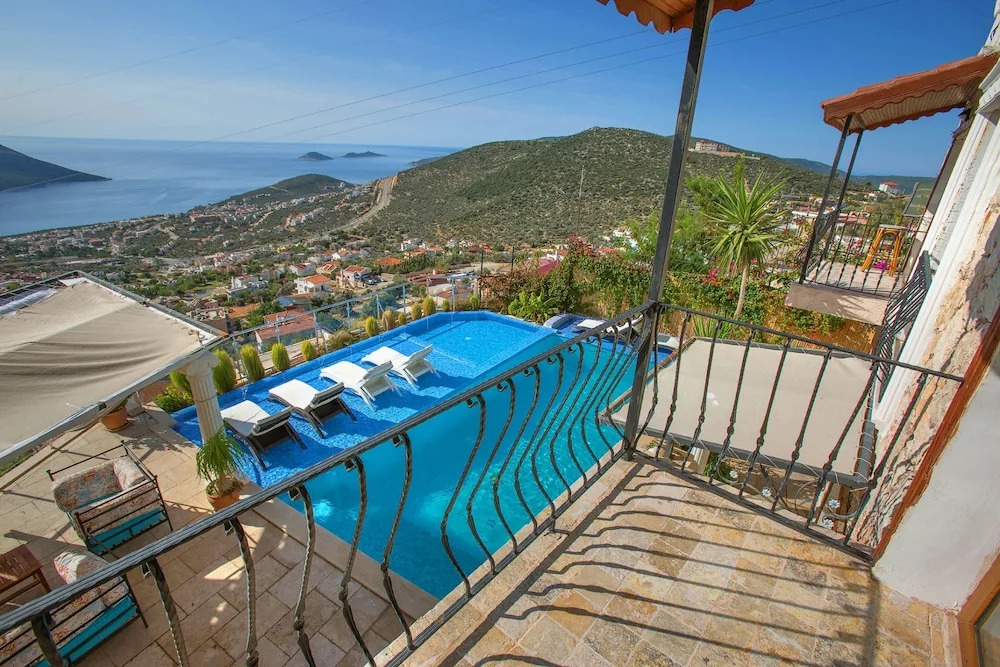 Калкан: Sea View Villa - Private Pool- 7 min to Beach