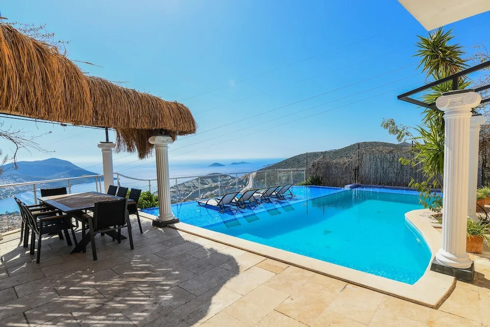 Калкан: Sea View Villa - Private Pool- 7 min to Beach