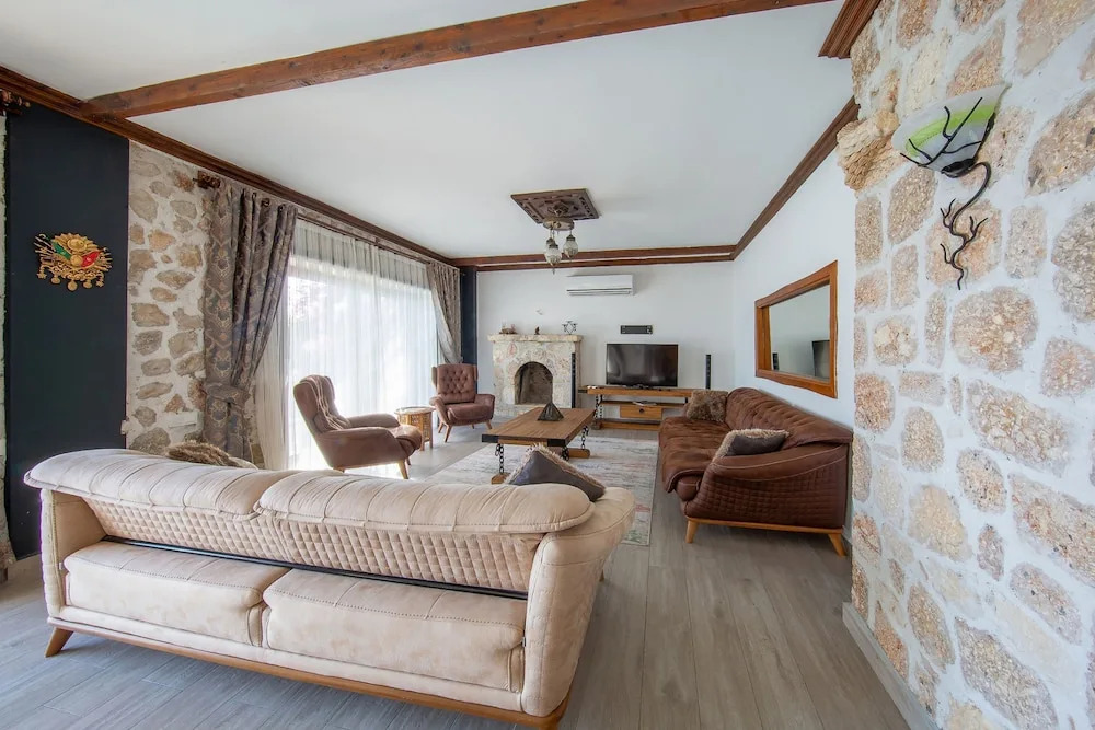 Калкан: Sea View Villa - Private Pool- 7 min to Beach