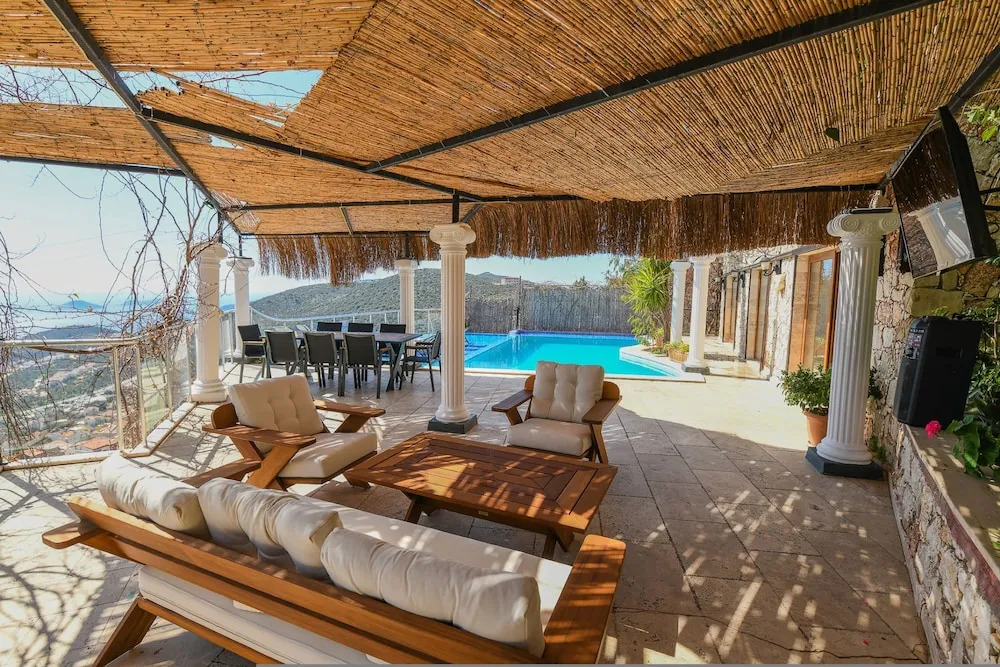 Калкан: Sea View Villa - Private Pool- 7 min to Beach