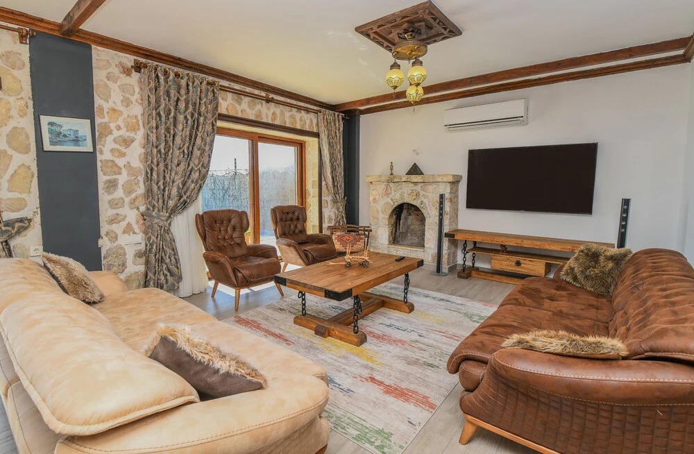 Калкан: Sea View Villa - Private Pool- 7 min to Beach