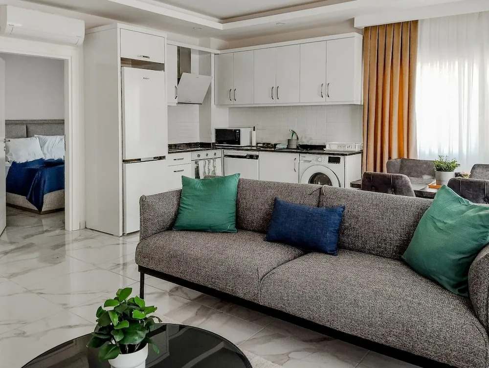 Flat With Shared Pool 6 min to Beach in Alanya — фото 4