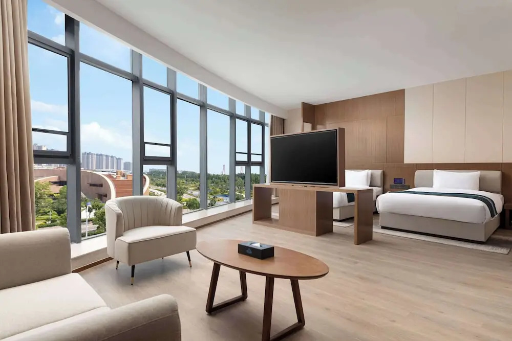 Линьи: Days Inn By Wyndham Linyi Yihe New Area