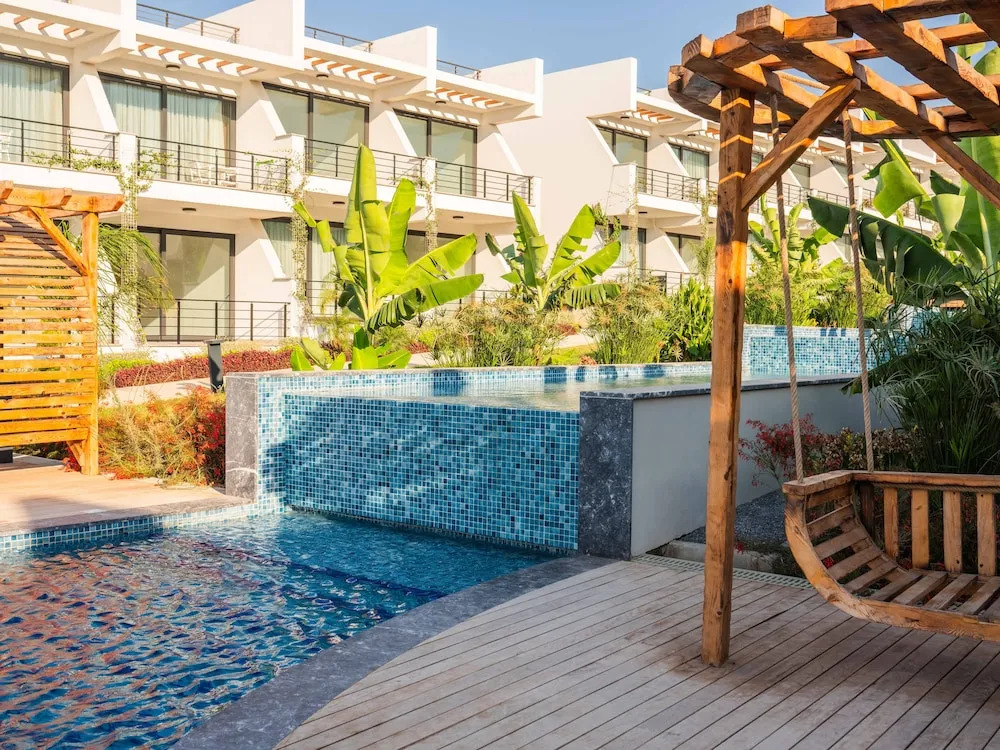 Калогреа: Welcoming Ground Floor Poolside Studio