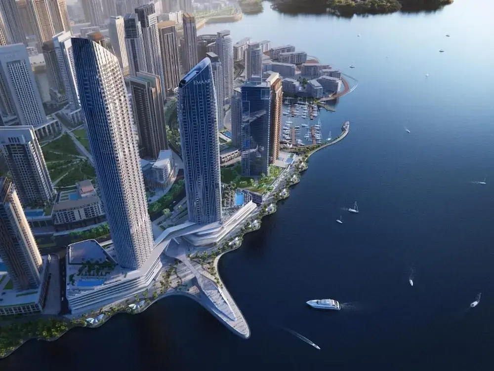 Дубай: High Floor Stylish 1BR Address Harbour