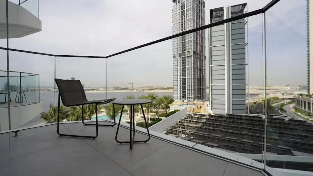 Дубай: High Floor Stylish 1BR Address Harbour