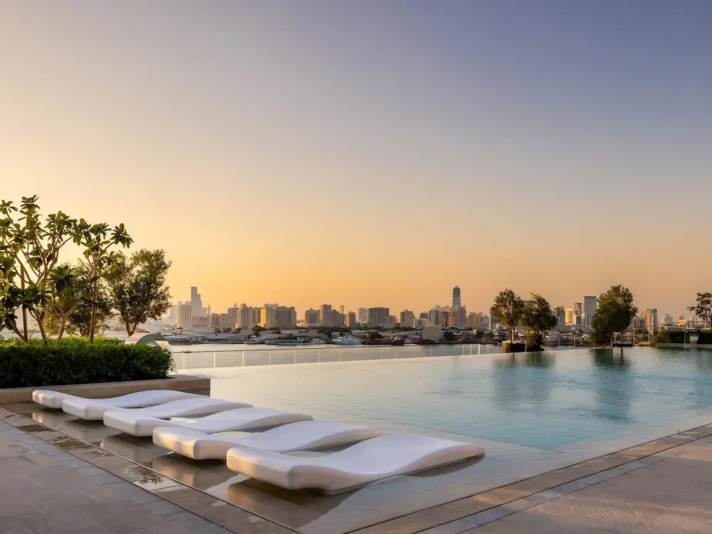 Дубай: High Floor Stylish 1BR Address Harbour