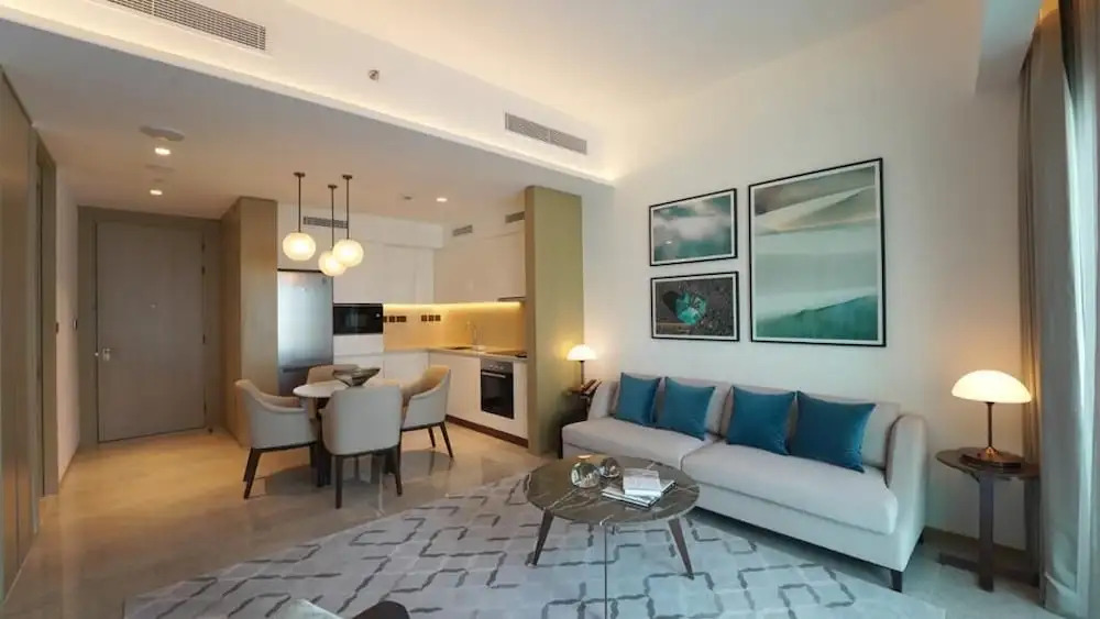 Дубай: High Floor Stylish 1BR Address Harbour