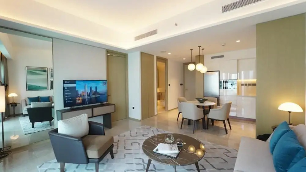 Дубай: High Floor Stylish 1BR Address Harbour