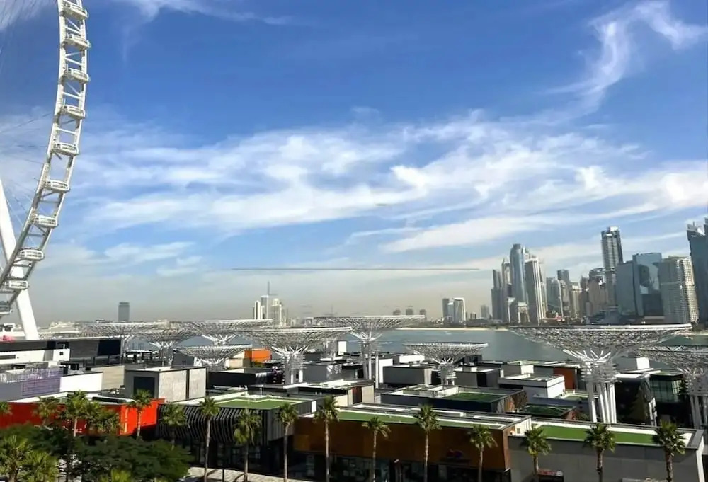 Дубай: Bluewater's Residence Bay 2BR-Maid Room