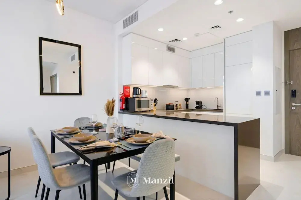 Дубай: Manzil - 1BR District One Waterfront Living