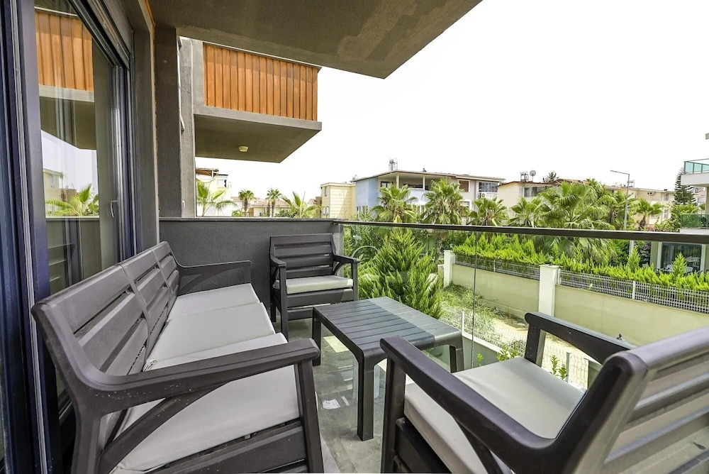 Белек: Flat w Shared Pool and Balcony 8 min to Beach