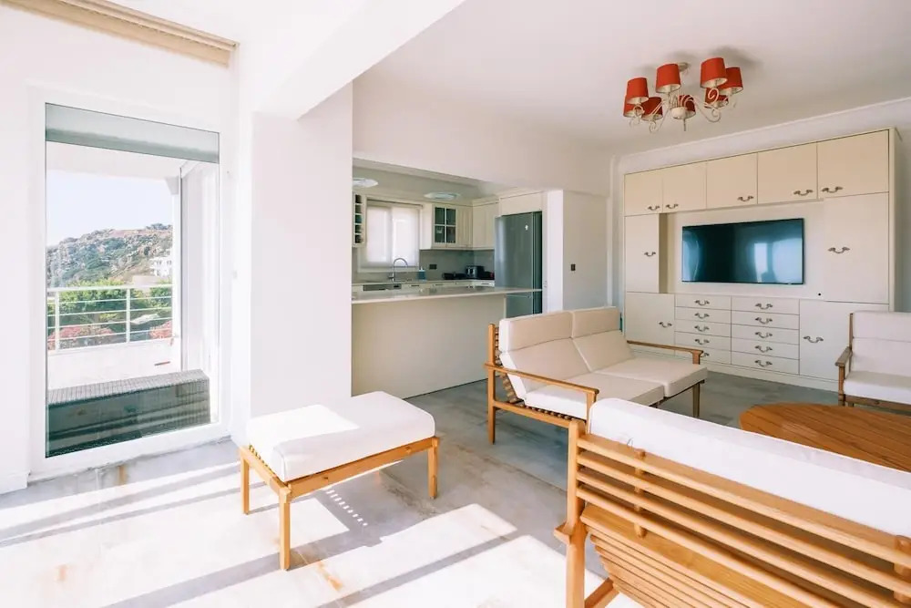 Гюндоган: Chic Villa w Patio Pool 3 min to Beach in Bodrum