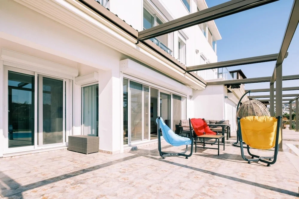 Гюндоган: Chic Villa w Patio Pool 3 min to Beach in Bodrum