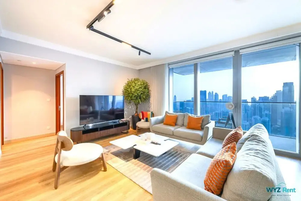 Дубай: Unobstructed Burj Khalifa Views 3.5 Beds