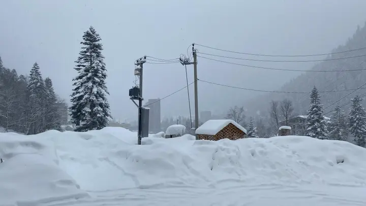 Домбай: Отель Эльбрус