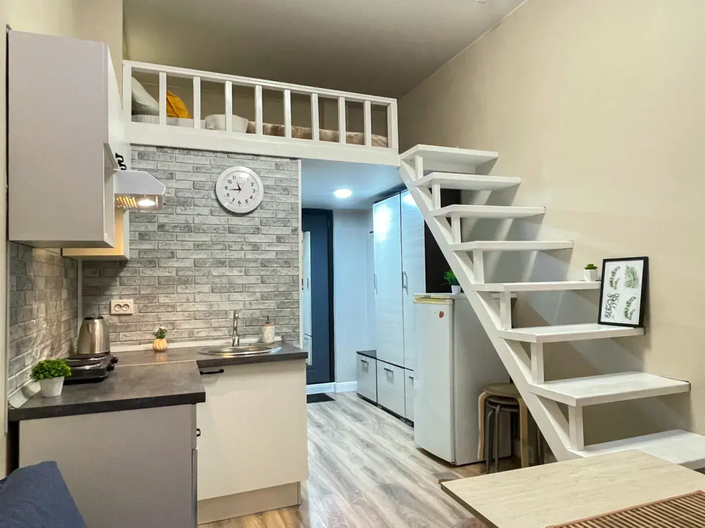 Москва: Квартира двухуровневая возле метро Рязанский проспект Dayker City Apartments 2