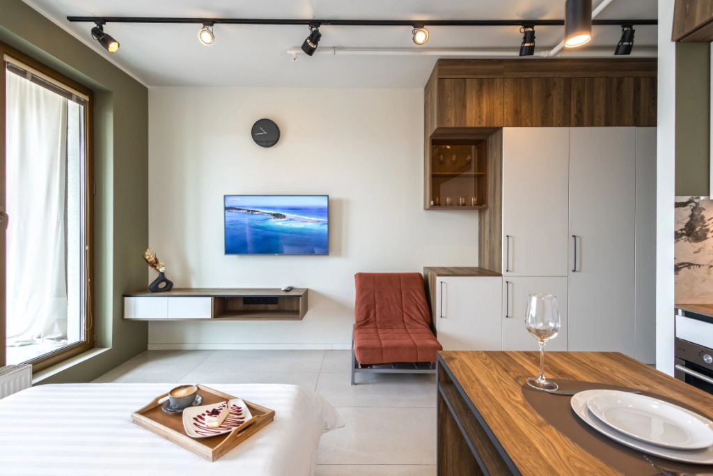 Москва: Апартаменты Студия с Видом на Город Elite Apartments