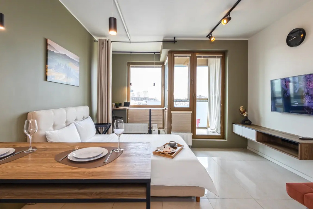 Москва: Апартаменты Студия с Видом на Город Elite Apartments