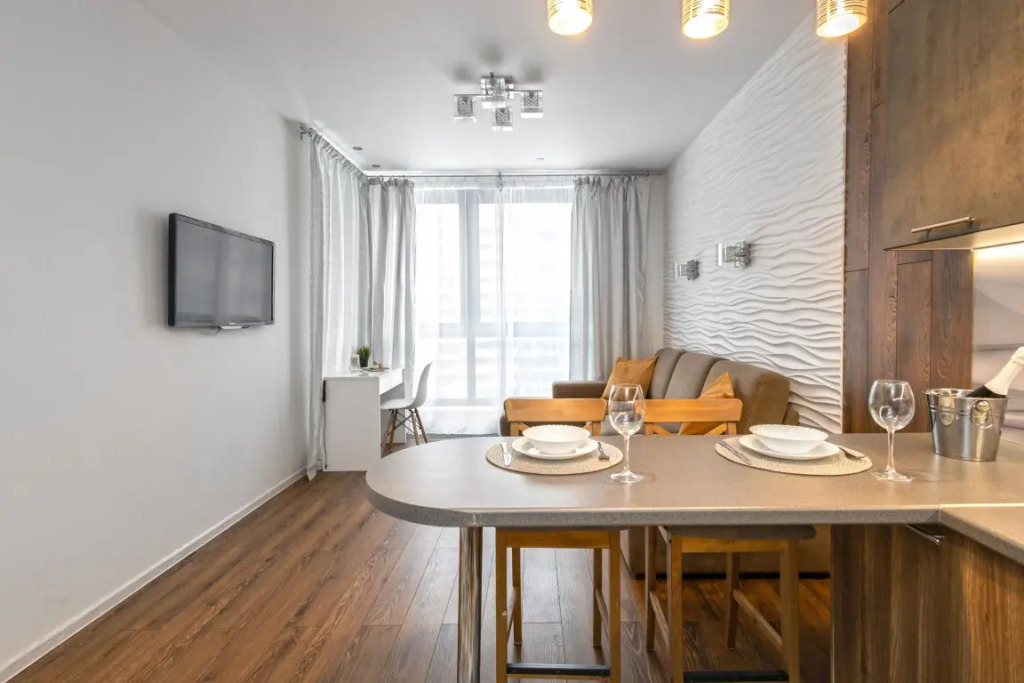 Москва: Апартаменты Двухкомнатные с Балконом Elite Apartments