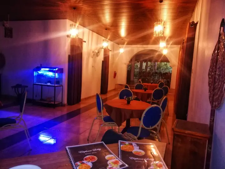 Пиннавала: Hotel Elephant Lobby