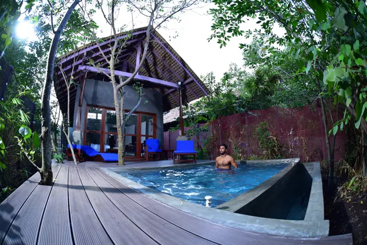 Коломбо: База Отдыха Private Cabana with Pool