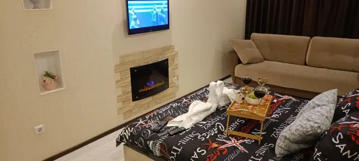 Уфа: Апартаменты Brown Room от Resident Ufa