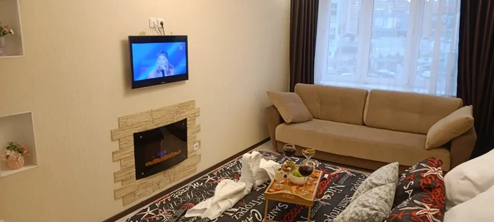 Уфа: Апартаменты Brown Room от Resident Ufa