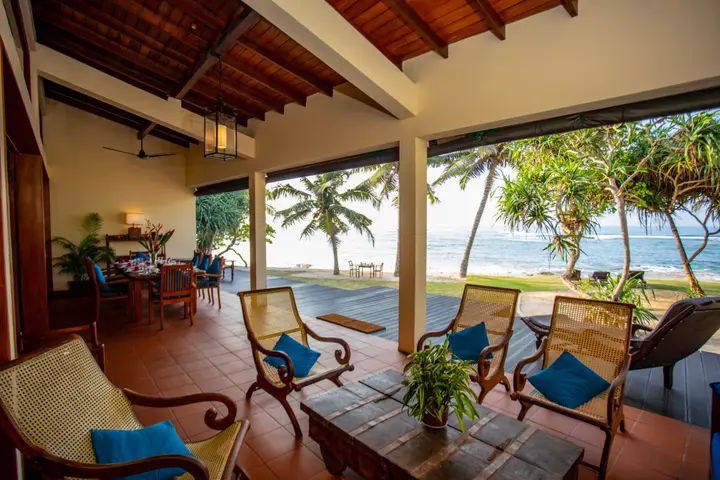 Коггала: South Point Villa - 3 bedroom Beach Front Villa