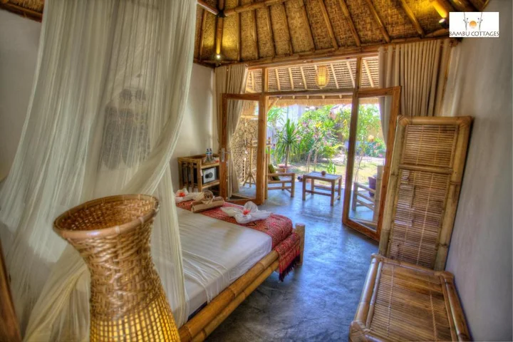 Гили Аир: Bambu Cottages