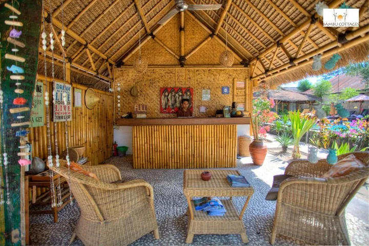 Гили Аир: Bambu Cottages