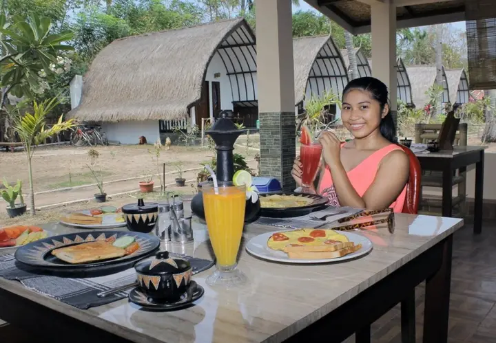 Гили Аир: Mustika Ocean Lodge
