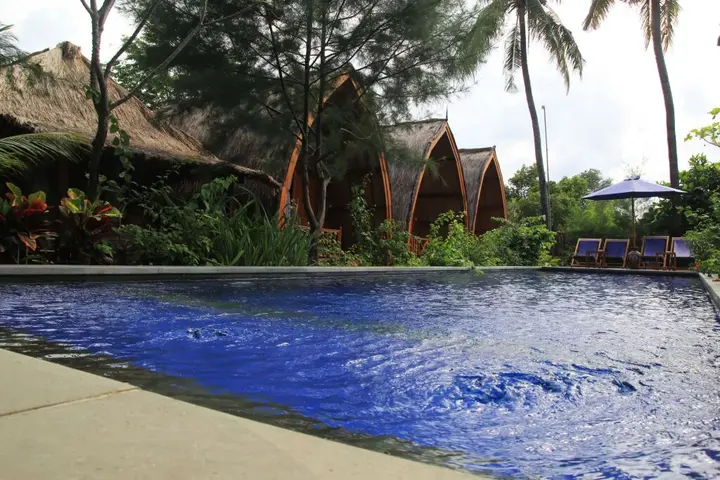 Гили Аир: Damai Bungalows