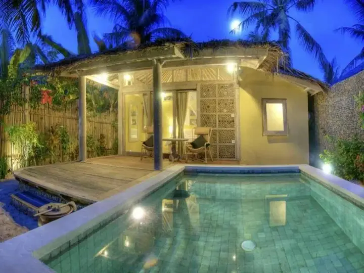 Гили-Мено: Les Villas Ottalia  Yoga and Diving, Gili Meno