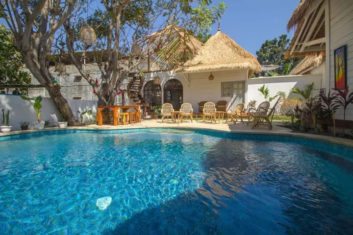 Гили Траванган: Gili Breeze Tropical Bungalows