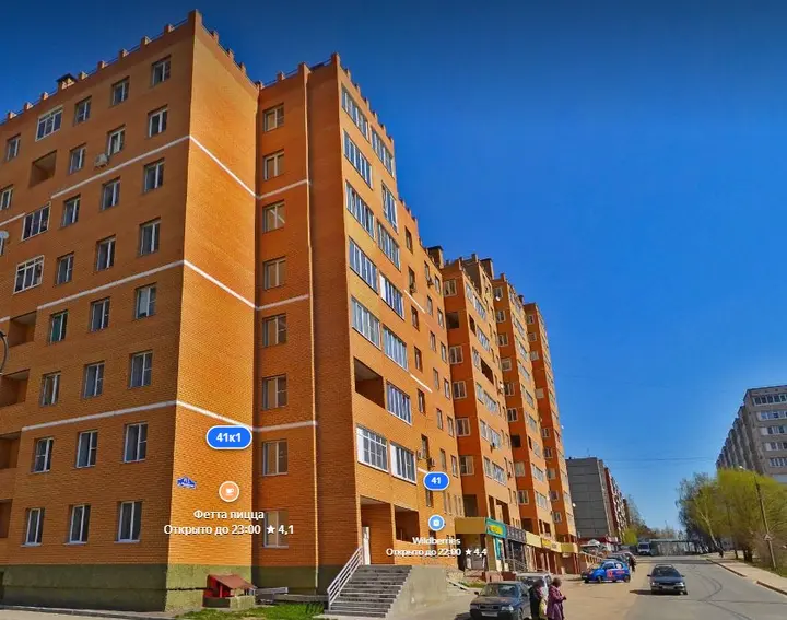 Калуга: Апартаменты на улице Молодёжная 41к1
