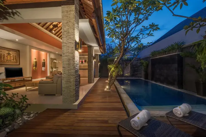 Кута: The Wolas Villa & Spa