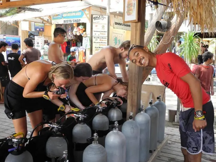 Гили Траванган: Gili Divers Hotel
