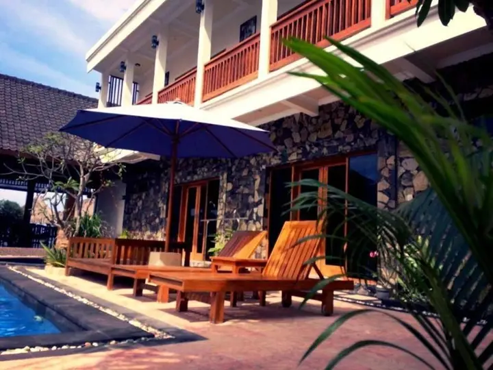 Гили Траванган: Coral Beach Pizza Cottages