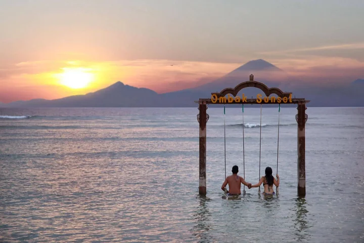 Гили Траванган: Hotel Ombak Sunset