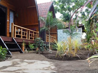 Гили Траванган: Banana Leaf Bungalow