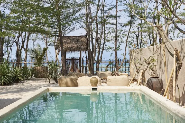 Гили-Мено: The Island Houses Gili Meno