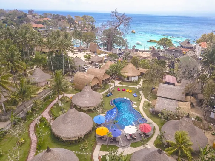 Лембонган-Айленд: Отель Sanghyang Bay Villas