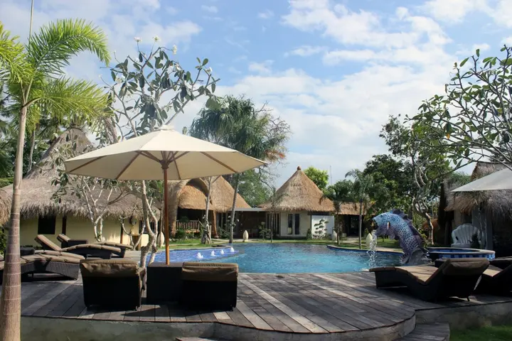 Лембонган-Айленд: Отель Sanghyang Bay Villas
