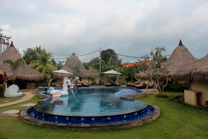 Лембонган-Айленд: Отель Sanghyang Bay Villas