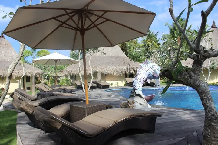 Лембонган-Айленд: Отель Sanghyang Bay Villas
